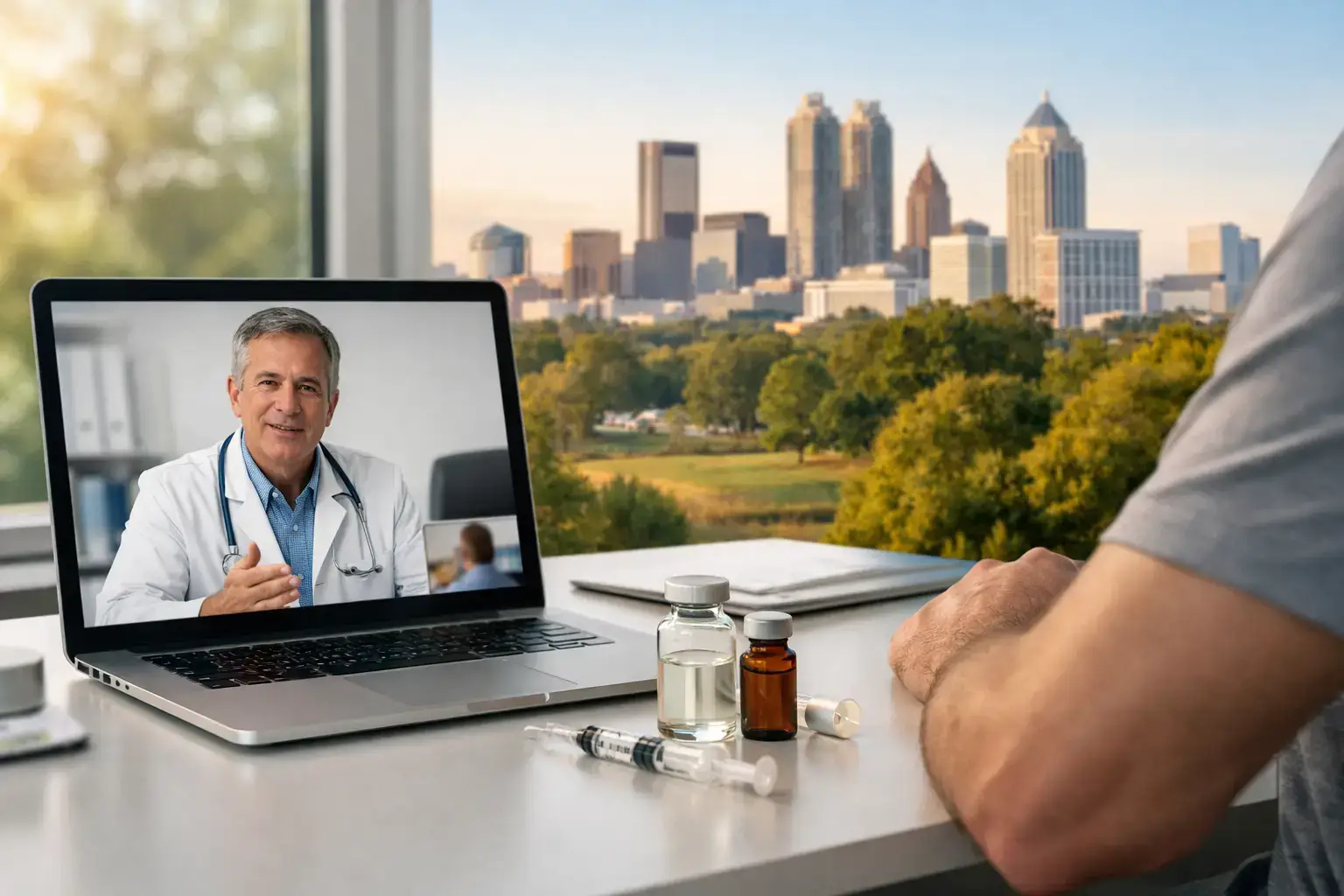 Telehealth TRT in Georgia: What to Expect